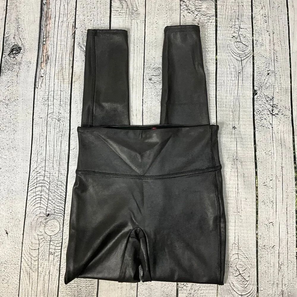 SPANX Faux Leather Leggings